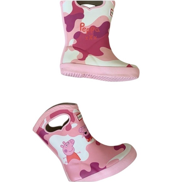HUNTER BOOTS Peppa the Pig toddler girls size 5 - Picture 3 of 15